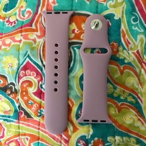 Lavender Silicone Apple Watch Band 38MM